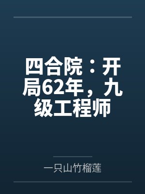 四合院：开局62年，九级工程师