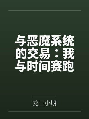 与恶魔系统的交易:我与时间赛跑 与恶魔系统的交易:我与时间赛跑