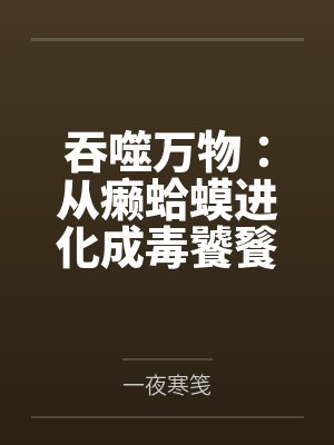 吞噬万物：从癞蛤蟆进化成毒饕餮