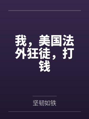 我，美国法外狂徒，打钱